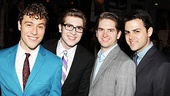 One Man, Two Guvnors opening night – Jason Rabinowitz – Charlie Rosen – Austin Moorhead – Jacob Colin Cohen 