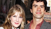 Seminar alums Lily Rabe and Hamish Linklater reunite at The Columnist. 