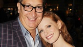 The Heiress director Moises Kaufman enjoys a night out with his new muse, Jessica Chastain!