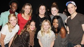 Bring It On stars Taylor Louderman, Gregory Haney, Kate Rockwell, Elle McLemore, Ryann Redmond, Adrienne Warren and Neil Haskell help make Vivienne O'Donnell's tenth birthday extra special.