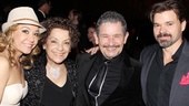 Hunter Foster’s opening night dates? His wife Jen Cody (l.) and her parents!