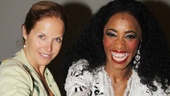 Katie Couric stops (in the name of love!) with the show’s resident Supreme, Valisia LeKae.