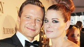  Tony Red Carpet- Will Chase and Debra Messing