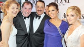 Tony Red Carpet- Victoria Clark- Richard Kind- Tom Hanks- Rita Wilson- Jane Krakowski