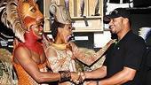 Johan Santana at Lion King - Dashaun Young - Kissy Simmons - Johan Santana