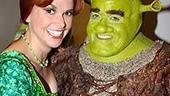 Shrek Opens in Seattle - Sutton Foster - Brian d'Arcy James (in costume)