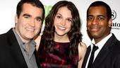 Shrek NYC Meet and Greet - Sutton Foster - Brian d'Arcy James - Daniel Breaker