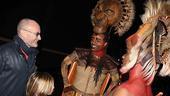 Kathie Lee Gifford and Phil Collins at the Lion King – Dashaun Young – Nathaniel Stampley – Phil Collins – Son
