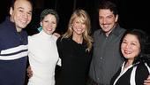 Christie Brinkley at South Pacific – Christie Brinkley – Kelli O’Hara – Danny Burstein – Paulo Szot – Loretta Ables Sayres