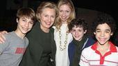Hillary Clinton at Billy Elliot – Kiril Kulish – Hillary Clinton – Chelsea Clinton – Trent Kowalik – David Alvarez