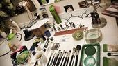 Nicole Parker Backstage at Wicked – dressing table