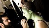Nicole Parker Backstage at Wicked – wig1