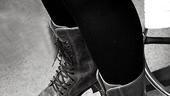 Nicole Parker Backstage at Wicked – boots