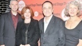 Michael Warner, Anne L. Nathan, Adam Heller and Beth Dixon play a host of doctors, nurses and fellow patients surrounding Jan Maxwell's character.