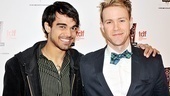 Freckleface Strawberry's Sanjaya Malakar and How to Succeed's Christopher J. Hanke paired up to hand out the award for Outstanding Choreography. 