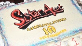 This Sister Act cake looks almost too fabulous to eat. 