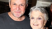 Follies lead Ron Raines wouldn't miss the chance to snap a photo with the one and only Angela Lansbury. 