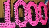 Memphis Celebrates 1,000 Performances – 1,000 Cupcake Cake