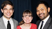 Peter and the Starcatcher Opening Night – Jason Ralph – Betsy Hogg – Orville Mendoza