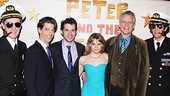 Peter and the Starcatcher Opening Night – Roger Rees – Christian Borle - Adam Chanler-Berat – Celia Keenan Bolger – Rick Elice – Alex Timbers