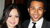Anna Maria Perez de Tagle cozies up to her handsome "Day By Day" duet partner, Corbin Bleu. 