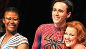 Reeve Carney 29 Birthday at Spider-man – Christina Sajous - Reeve Carney - Rebecca Faulkenberry