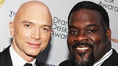 Evita's Michael Ceveris and Porgy and Bess star Phillip Boykin (nominees for Outstanding Featured Actor in a Musical) make a dapper duo.
