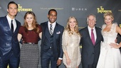 Cheyenne Jackson (Mandrew), Alicia Silverstone (Sara), Daniel Breaker (Lee), Jenni Barber (Sundown), Henry Winkler (Chuck Wood) and Ari Graynor (Peeps) are dressed to the nines and ready to celebrate. 