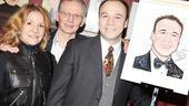 Danny Burstein Honored at Sardi’s – Danny Burstein – Virginia Burstein – Harvey Burstein