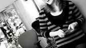 Heidi Blickenstaff backstage at The Little Mermaid – herself