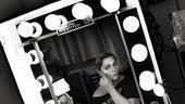 Elizabeth Ashley backstage at August: Osage County – cheeks