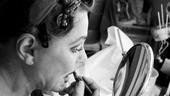 Elizabeth Ashley backstage at August: Osage County – lips