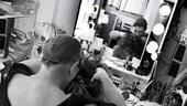 Elizabeth Ashley backstage at August: Osage County – wig2
