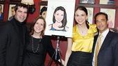 Sutton Foster Honored at Sardi’s – Sutton Foster – Mike Isaacson – Kristin Caskey – Hal Luftig
