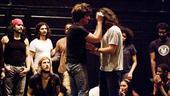 Hair rehearsal – onstage4