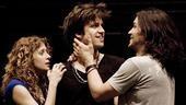 Hair rehearsal – Caissie Levy – Gavin Creel – Will Swenson