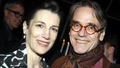 Mary Stuart Opening Night – Jeremy Irons – Harriet Walter