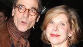 Mary Stuart Opening Night – Jeremy Irons – Christine Baranski