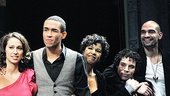 In the Heights Closing Night –Eliseo Roman- Jordin Sparks – Clifton Oliver – tktkt – Kyle Beltran – tktkt – Robin de Jesus – Javier Munoz