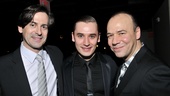 Actor and singer-songwriter Greg Naughton lends support to Golden Boy stars Seth Numrich and Danny Burstein.