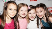 Matilda – Opening Night – Oona Laurence – Milly Shapiro – Sophia Gennusa – Bailey Ryon 
