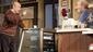 Yasen Peyankov&nbsp;as Max Tarasov and Michael McKean as Arthur Przybyszewski in Superior Donuts.