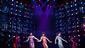 Margaret Hoffman as Michelle Morris, Syesha Mercado as Deena Jones and Adrienne Warren as Lorrell Robinson in Dreamgirls.