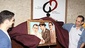 Lend Me a Tenor Portrait at Tony’s di Napoli – Justin Bartha – Tony Shalhoub (unveiling)