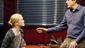 Oleanna - Show Photos - Julia Stiles - Bill Pullman (talking)
