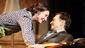 Laurie Metcalf and Dennis Boutsikaris as Kate and Jack Jerome in Brighton Beach Memoirs.