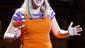 Diana DeGarmo as Sarah in The Toxic Avenger.