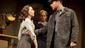 Scarlett Johansson as Catherine and Liev Schreiber as Eddie Carbone in A View from the Bridge.