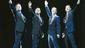 Stephen Ashfield as Bob Gaudio, Ryan Molloy as Frankie Valli, Glenn Carter as Tommy DeVito and Philip Bulcock as Nick Massi in Jersey Boys.