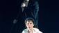 David Shannon as The Phantom and Gina Beck as Christine Daae in The Phantom of the Opera.